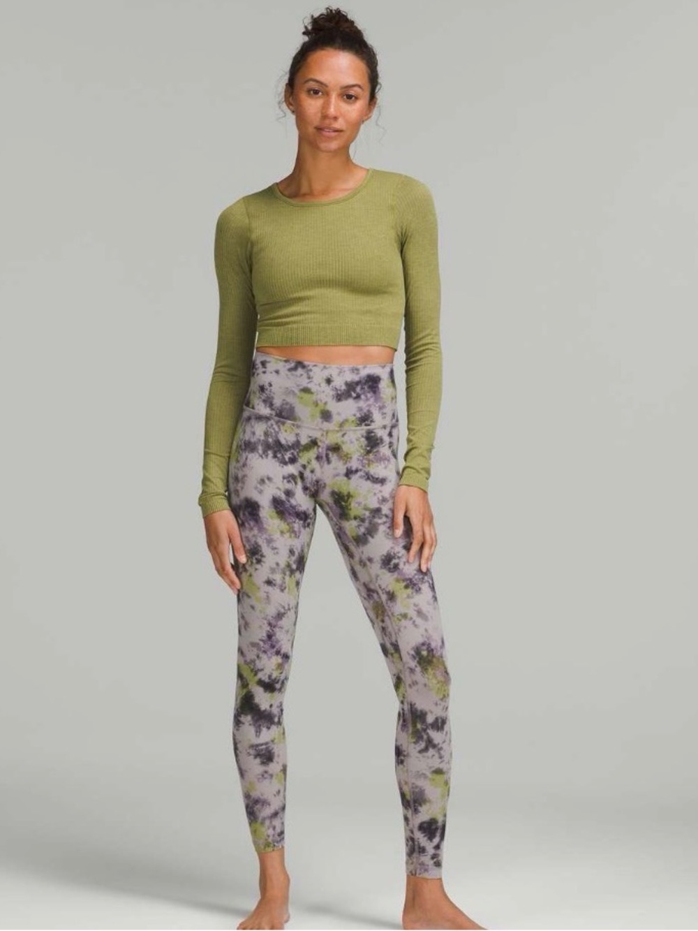 Lululemon Align High-Rise Pant 28"
Radial Tie Dye Mauve Grey Multi